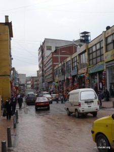 Traffic in Bogotá