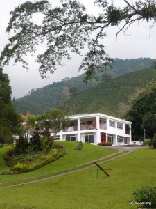 The beautiful located Hacienda Guayabal.
