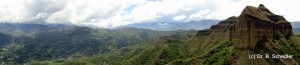 Panoramic view of the hike.