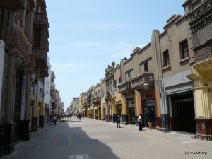 Street in Trujillo.