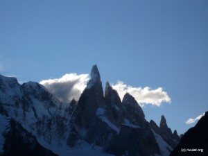 Close up of Cerro Torre.