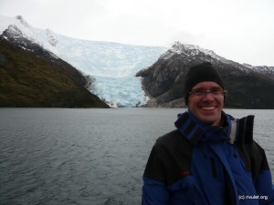 Me in front of the second glacier.