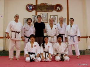 Group photo after the Saturday training.