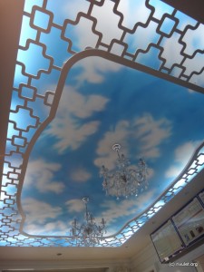 Ceiling of the "Sweet & Coffee".