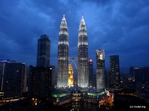 Petronas Twin Towers in KL. Goodbye Stevieboy & cu again!