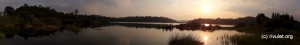 Panoramic shot of Lake Chini.