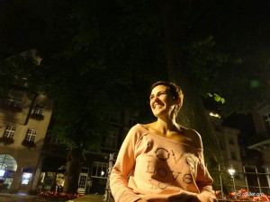 Melanie, my lovely city guide in Aachen!