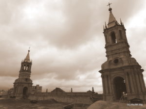 Basilica Cathedral of Arequipa.