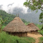 A typical hut of the Kogi.