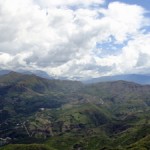 Panoramic view of Vilcabamba.