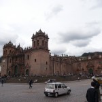 Back in Cusco. The cathedral.