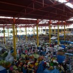 View over the market.