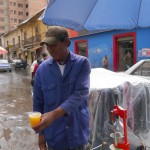 Well, this man even convinced me to drink a fresh orange juice.