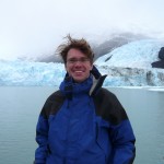 Me in front of glacier Spegazzini.