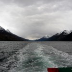 Navigating the Beagle Channel.