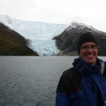 Me in front of the second glacier.