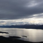 Sunset over the Beagle Channel.