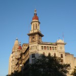 Building opposite of the Palacio del Congreso.