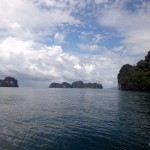 On the way to Hong Island.