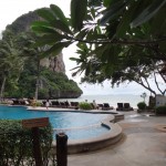 Pool at Railay West. I still don't understand the need of a pool when a beautiful beach is just 5 meters away.