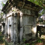 Old graves.