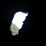Face of Lincoln in Deer Cave.