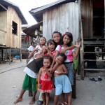 Friendly local children. Posing for the camera :-)