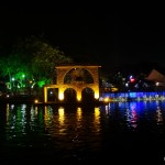 Melaka River at night.