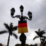 German flags all over.